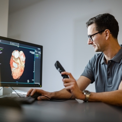 DDr. Petritsch in der Radiologie im medQuartier Kärnten